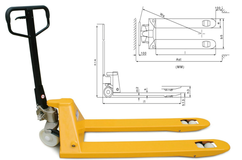 Hand pallet truck