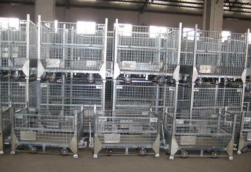 metal cage containers