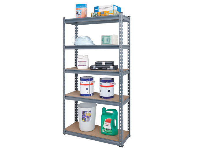 rivet rack steel shelving