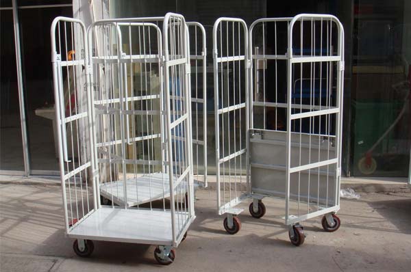 steel trolley cages
