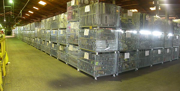 wire mesh pallet containers