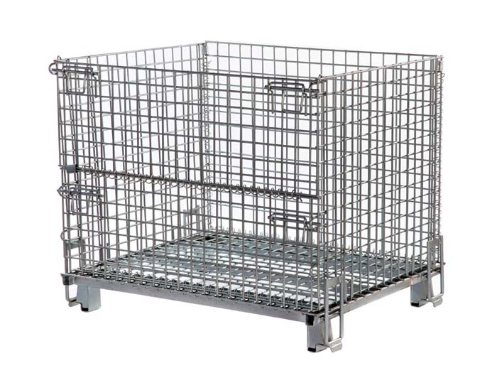 rigid wire mesh containers