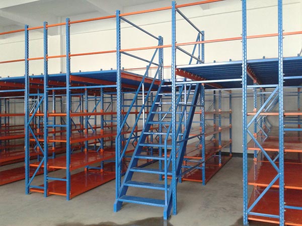 steel mezzanine platform rack