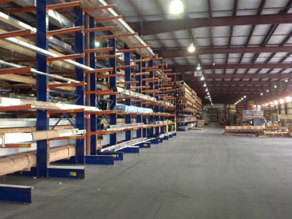 steel canlever pallet racking