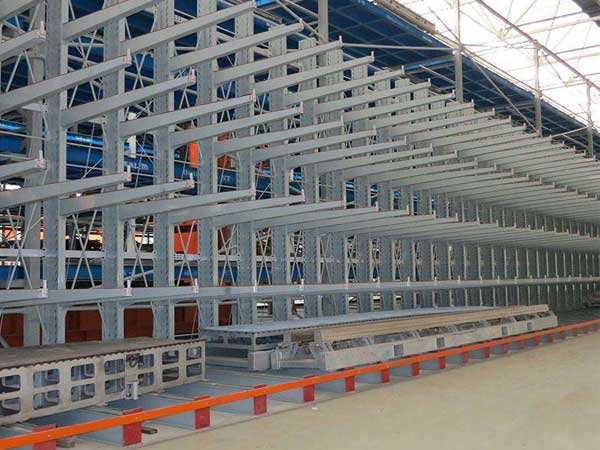 Cantilever steel rack 