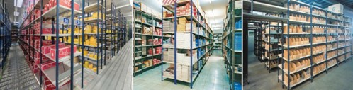 angle slotted steel shelving systems