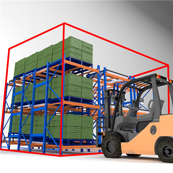 press-in pallet racking