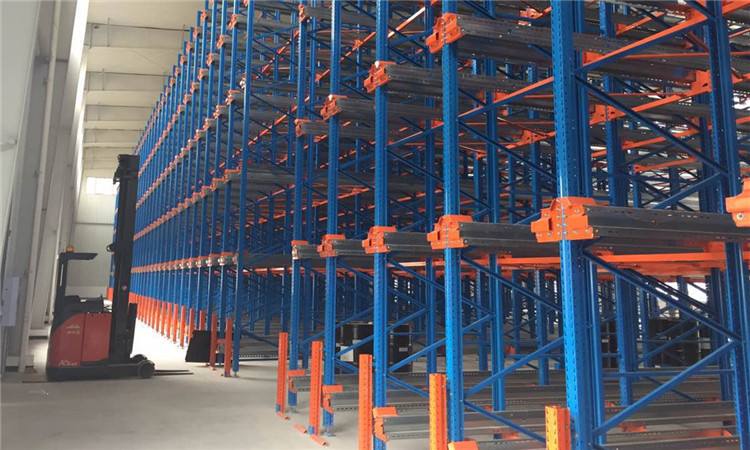 very narrow aisle racking system