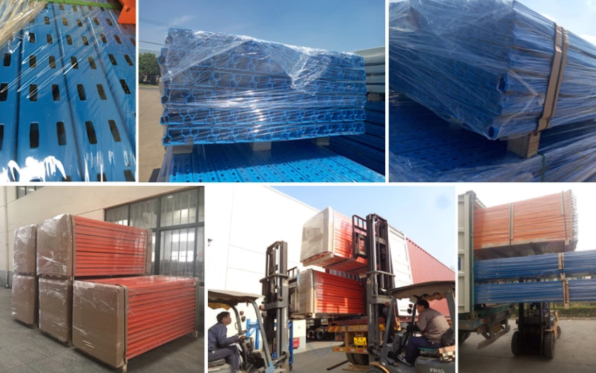 heavy duty pallet rack packing