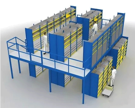 storage materials mezzanine floor platform