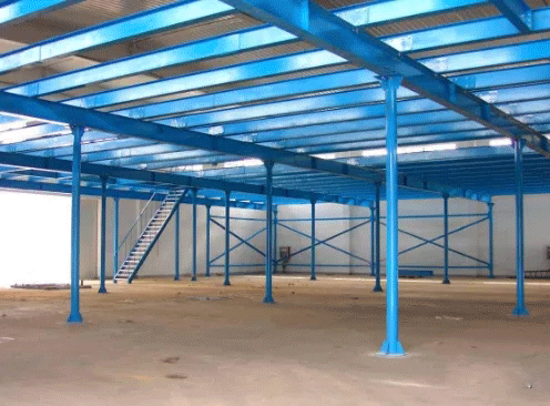 production workshop mezzanine floor platform