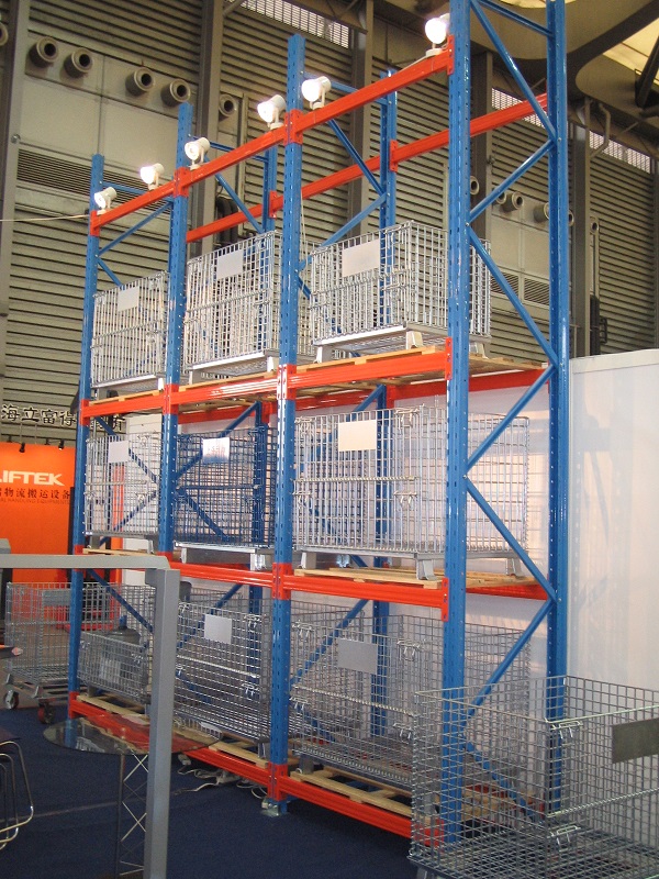 storage cages used in shelvin