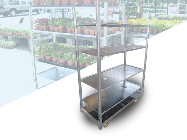 Greenhouse-Light-Duty-Rolling-Dutch-Metal-Flower-Trolleys 