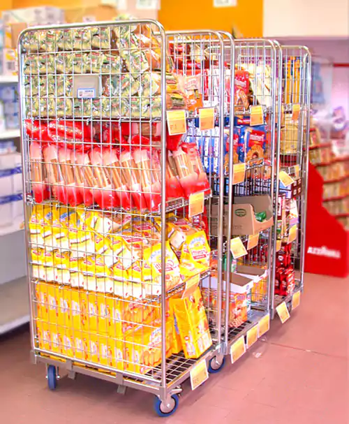 how-can-steel-wire-roll-container-simplify-supermarket-operations
