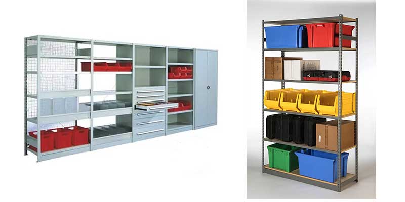 two-boltless-shelving