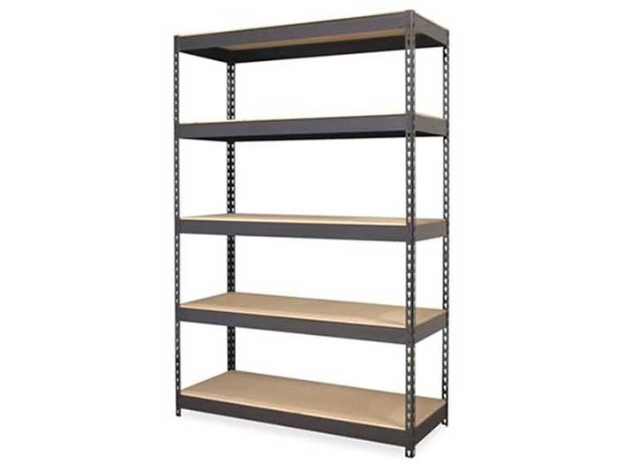 5-layers-light-duty-metal-steel-boltless-stacking-racks