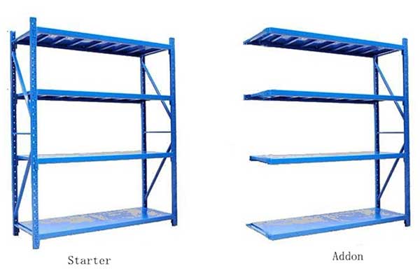 Starter Bay and Add-On Bay Shelves