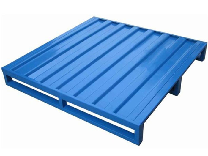 How does stackable steel pallet improve our work efficiency