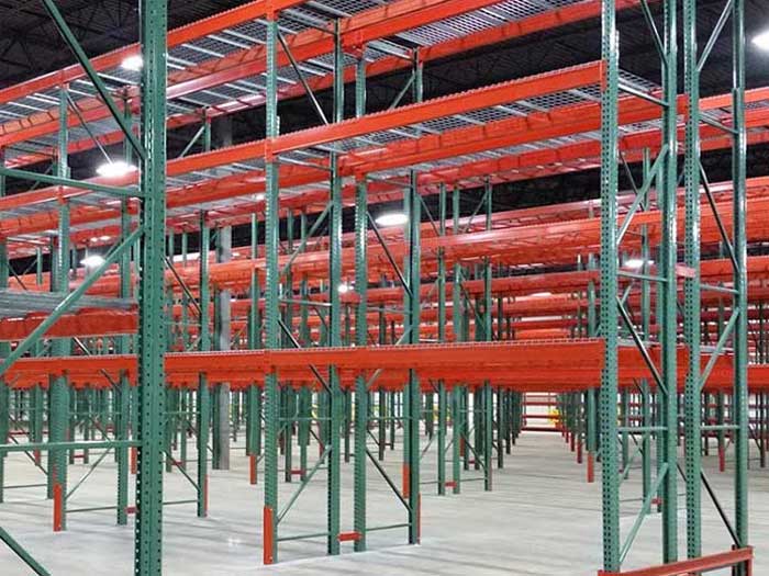 Application of warehouse steel storage racking in food industry