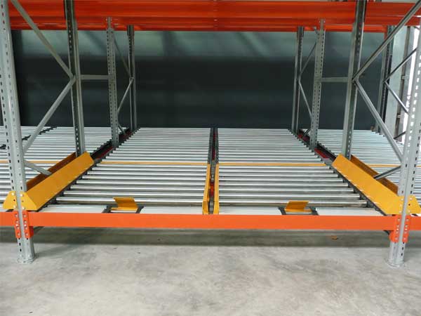 What are the advantages and disadvantages of gravity shelves