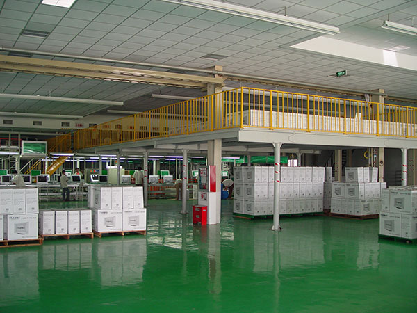 The advantages of steel platform shelf used in clothing industry