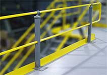 How can I reduce item drops in a mezzanine racking system?