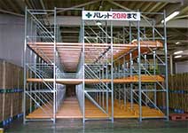 How does push back racking work?