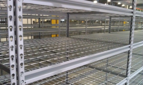 Efficient and Flexible Storage with Boltless Rivet Shelving