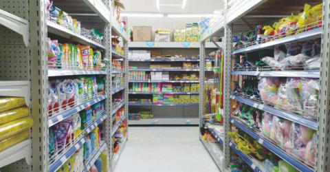 What Are the Shelves in Stores Called