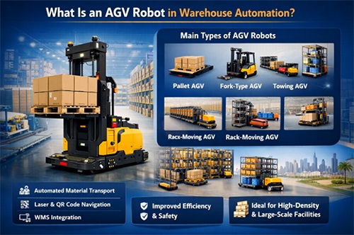 What Is an AGV Robot in Warehouse Automation