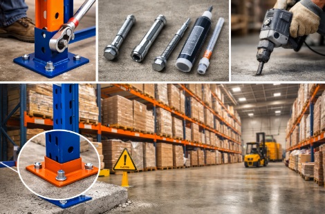 How to Anchor Pallet Racks Safely and Correctly