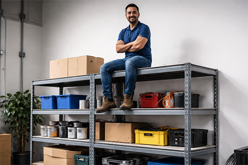 Metal Angle Shelving Load Capacity Test