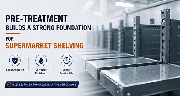 Supermarket Shelving Pre-Treatment Process Explained