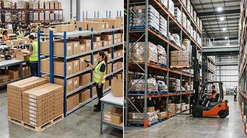 Split vs Solid Posts in Boltless Rivet Shelving