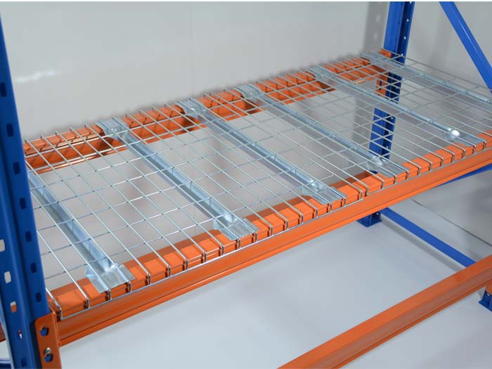 Galvanized zinc wire mesh decking used for pallet racking