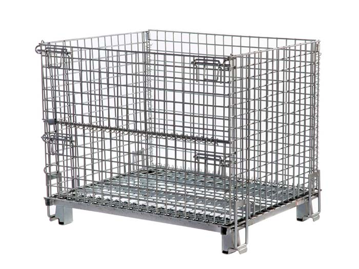 Galvanized Wire Mesh Container Cage heavy duty