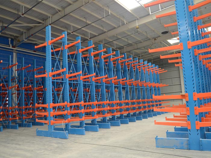 Warehouse cantilever pallet racking pipe system for sale