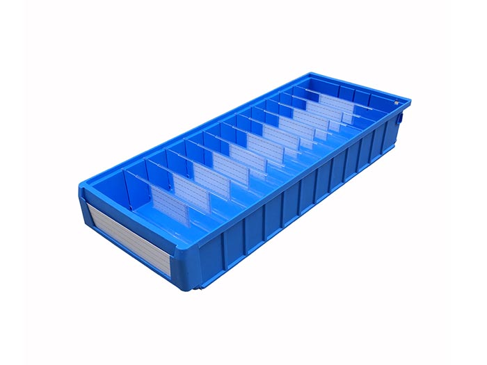 Divided Storage Plastic Parts Bins With Dividers For Sale