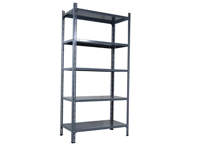 Hot Galvanized Slotted Angle Steel Iron Rack Shelving Design For Sale