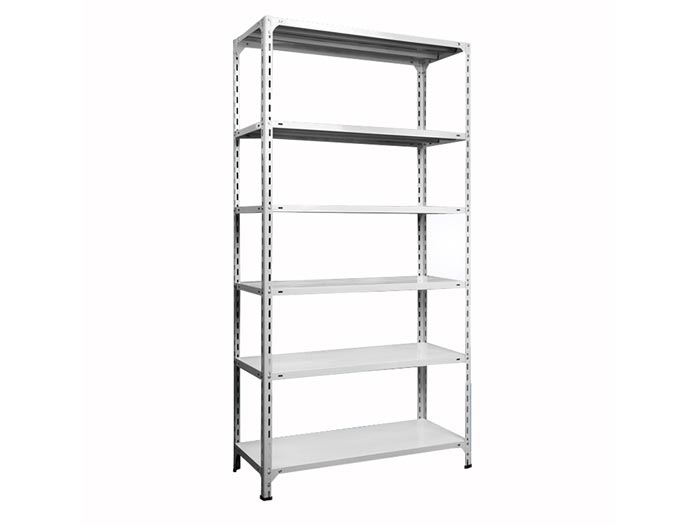 Hot Galvanized Slotted Angle Steel Iron Rack Shelving Design For Sale