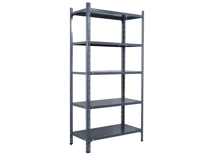Hot Galvanized Slotted Angle Steel Iron Rack Shelving Design For Sale