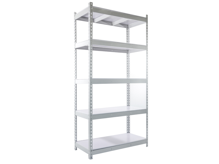 Powder-coated cheap edsal boltless metal rack rivet shelving system