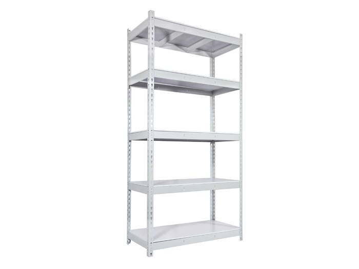 Powder-coated cheap edsal boltless metal rack rivet shelving system