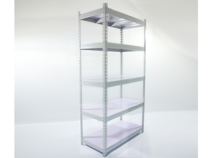 Powder-coated cheap edsal boltless metal rack rivet shelving system