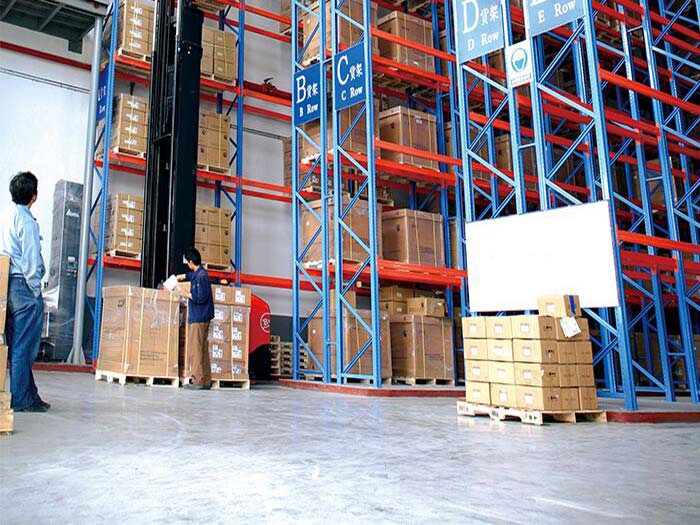 Spieth Heavy Duty Very Narrow Aisle Pallet Racking System