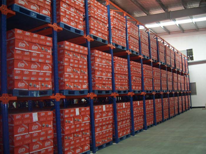 What is double deep pallet racking system