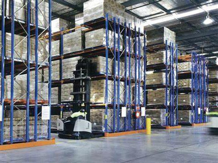 What is double deep pallet racking system
