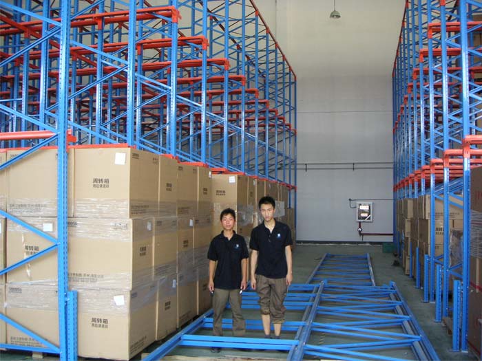 What is double deep pallet racking system