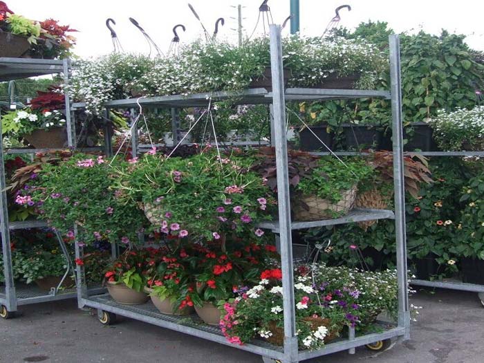 Spieth steel danish trolley carts shelves for sale