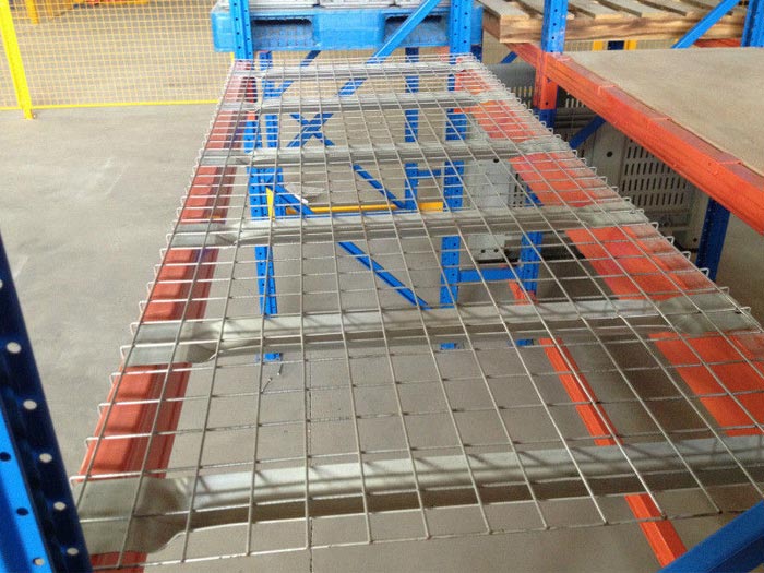 Spieth welded wire mesh decking panels pallet racking